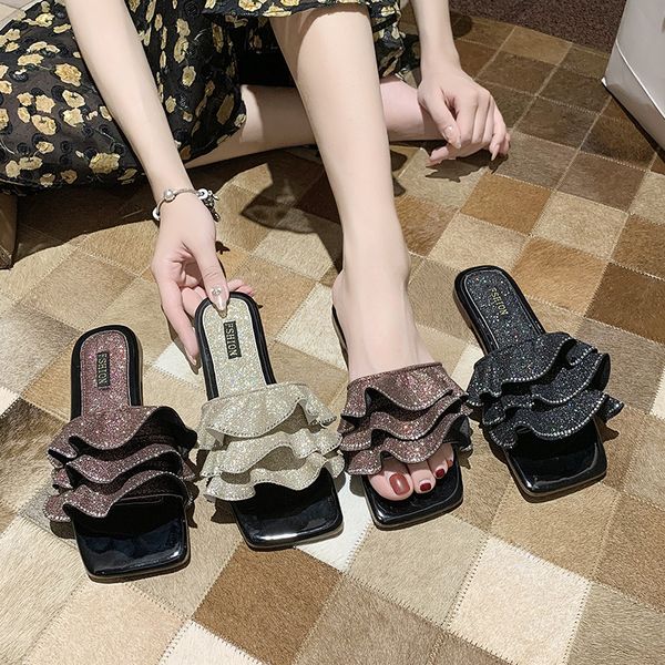 female shoes slippers casual summer woman slides jelly flip flops 2020 beach soft glitter flat rome bling basic pu, Black
female shoes slippers casual summer woman slides jelly flip flops 2020 beach soft glitter flat rome bling basic pu, Black