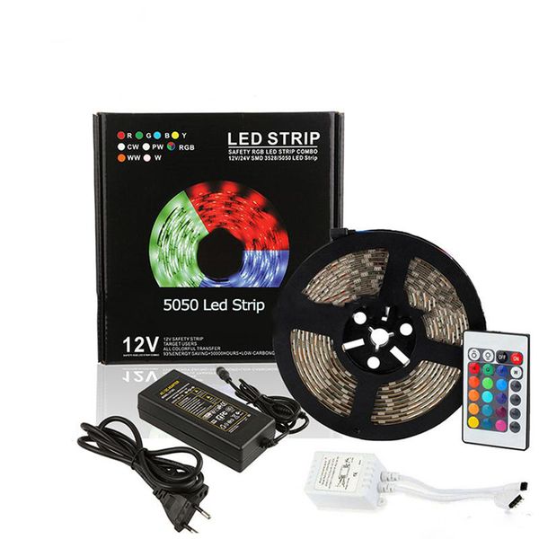 rgb 5050 led strip 5m 300leds ip65 waterproof light ceiling dc12v 60leds/m led ribbon tape with remote controller home decoration lamp
rgb 5050 led strip 5m 300leds ip65 waterproof light ceiling dc12v 60leds/m led ribbon tape with remote controller home decoration lamp