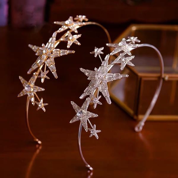 baroque gold/silver crystal wedding headband with long earring bridal tiaras crown set wedding hair accessory prom headdress, Golden;white
baroque gold/silver crystal wedding headband with long earring bridal tiaras crown set wedding hair accessory prom headdress, Golden;white
