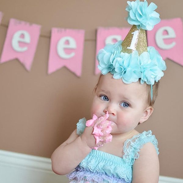 children hair decorate 1st first birthday party hats baby flower hair band thin belt princess crown hat baby boy girl 6c1080
children hair decorate 1st first birthday party hats baby flower hair band thin belt princess crown hat baby boy girl 6c1080
