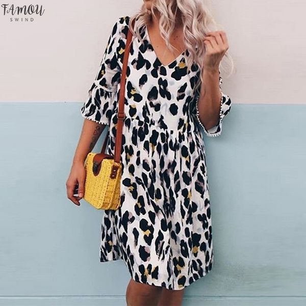 summer dresses plus size 5xl womens v-neck leopard print middle sleeve dress summer beach dress zomerjurk dames 15#, Black;gray
summer dresses plus size 5xl womens v-neck leopard print middle sleeve dress summer beach dress zomerjurk dames 15#, Black;gray