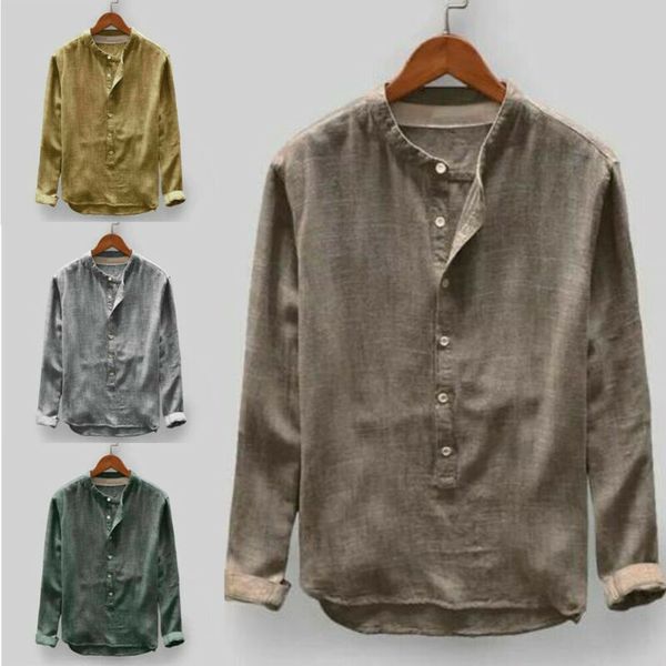 fashion men's linen shirt casual slim fit multiple buttons long sleeve shirts tee oversized outwear baggy tunic, White;black
fashion men's linen shirt casual slim fit multiple buttons long sleeve shirts tee oversized outwear baggy tunic, White;black