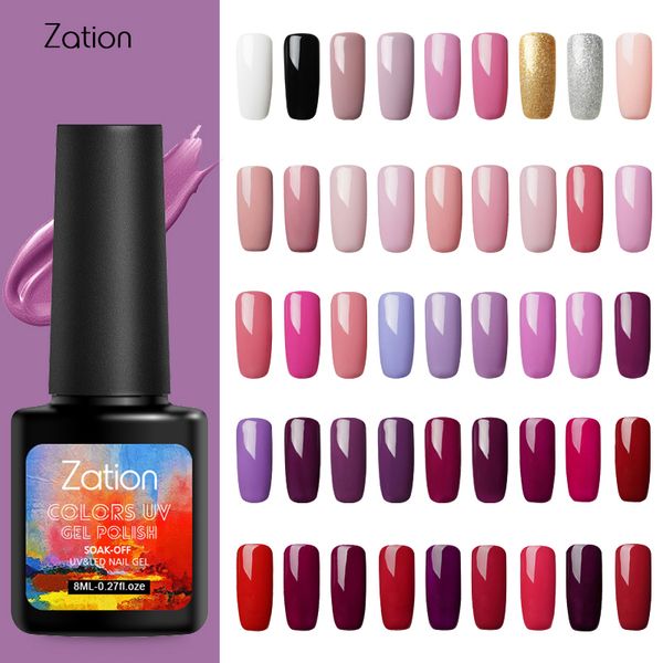 zation 8ml 52 colors gel nail polish french gel lacquer uv resin base manicure nail art a set of varnishes polish, Red;pink
zation 8ml 52 colors gel nail polish french gel lacquer uv resin base manicure nail art a set of varnishes polish, Red;pink