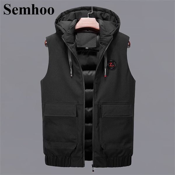 mens sleeveless vest winter fashion hooded simple personality loose plus size mens vest casual wild thick warm waistcoat, Black;white
mens sleeveless vest winter fashion hooded simple personality loose plus size mens vest casual wild thick warm waistcoat, Black;white