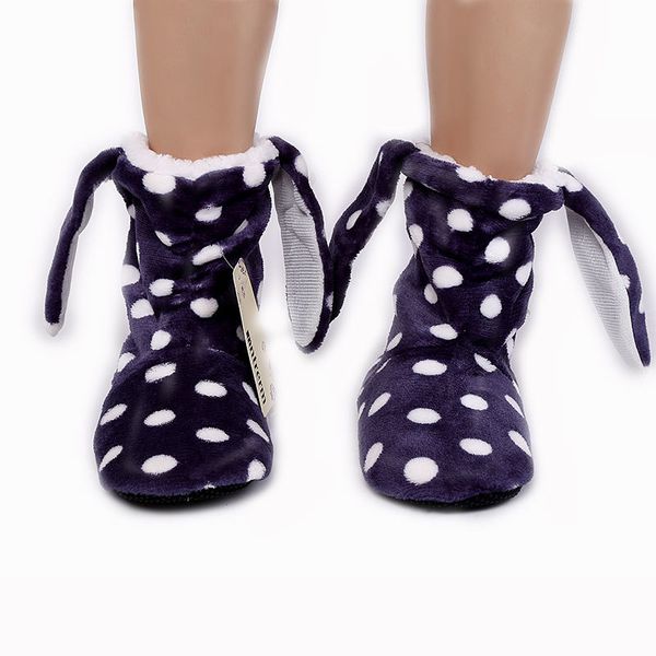 mnterrm fashion plus thick velvet shoes woman 2018 winter women cute plush rabbit ears floor slippers for family y200424, Black
mnterrm fashion plus thick velvet shoes woman 2018 winter women cute plush rabbit ears floor slippers for family y200424, Black