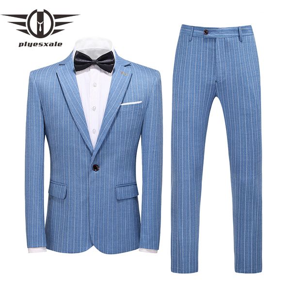 brand black grey sky blue striped suit for men two piece casacos homens stylish mens wedding suits 5xl formal dress suit q876, White;black
brand black grey sky blue striped suit for men two piece casacos homens stylish mens wedding suits 5xl formal dress suit q876, White;black