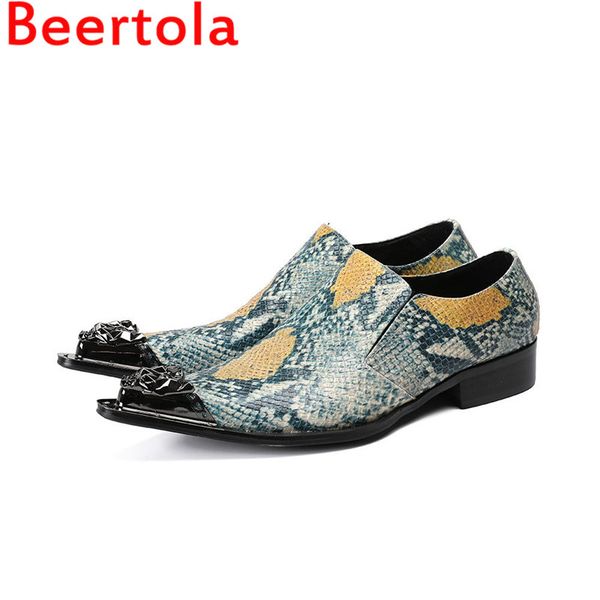 real leather men's dress shoes metal head fashion chaussures male low banquet men flats shoes oxfords mixed color, Black
real leather men's dress shoes metal head fashion chaussures male low banquet men flats shoes oxfords mixed color, Black