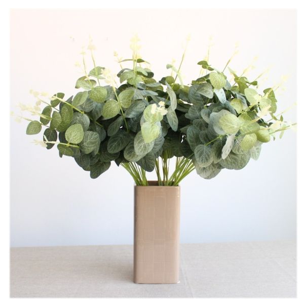 50pcs artificial plants eucalyptus leaves branches 50cm artificial greenery for weddings decoration fake gold dollar leaves
50pcs artificial plants eucalyptus leaves branches 50cm artificial greenery for weddings decoration fake gold dollar leaves