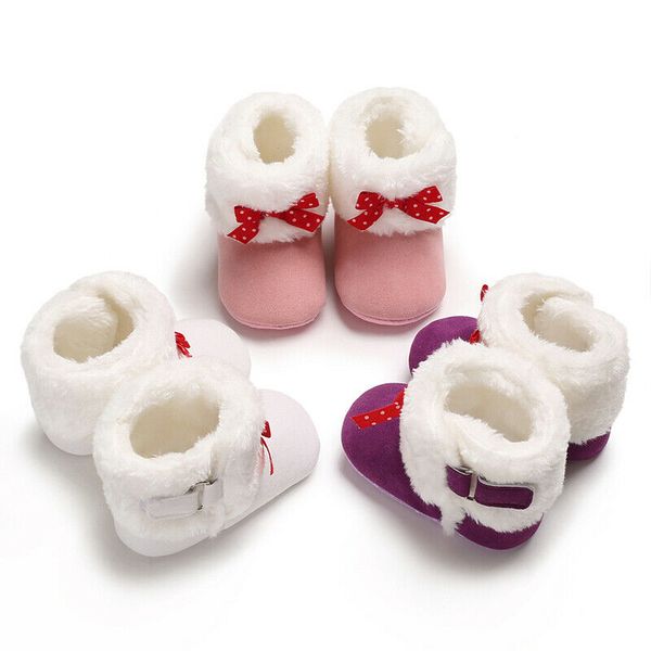 imcute 3 color baby kid boys girls knitted fur snow boots toddlers soft and cute winter warm boots first walkers for 0-18 months, Black;grey
imcute 3 color baby kid boys girls knitted fur snow boots toddlers soft and cute winter warm boots first walkers for 0-18 months, Black;grey