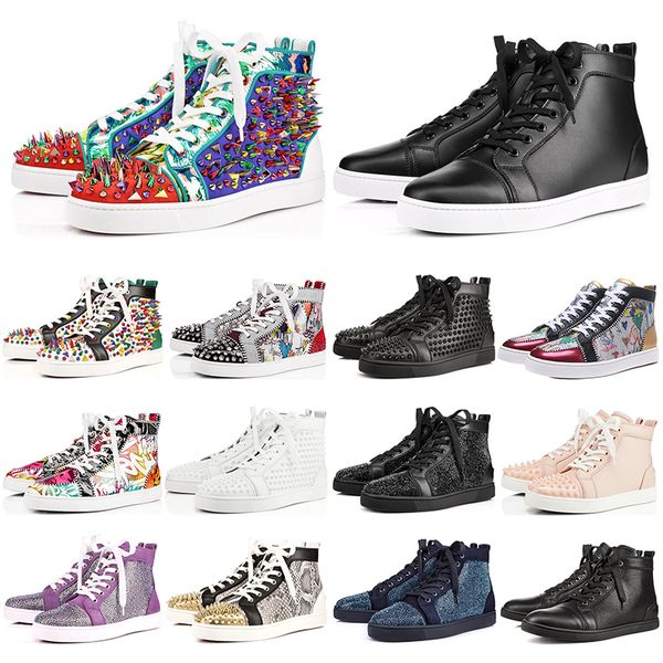 new designer red bottoms shoes fashion purple studded spikes flat sneakers for men women colorful smooth leather casual rivet sneaker 35-47
new designer red bottoms shoes fashion purple studded spikes flat sneakers for men women colorful smooth leather casual rivet sneaker 35-47