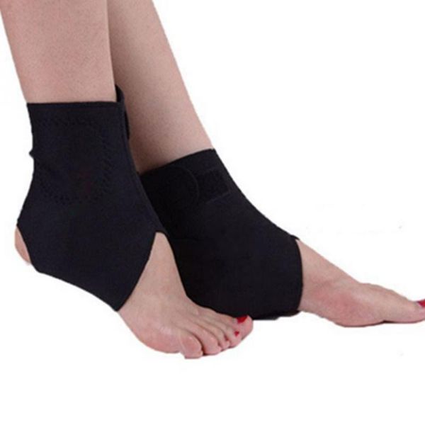 1pair warm-up far infrared magnetic therapy sports ankle care belt fitness ankle support clip heel foot massage supports, Blue;black
1pair warm-up far infrared magnetic therapy sports ankle care belt fitness ankle support clip heel foot massage supports, Blue;black