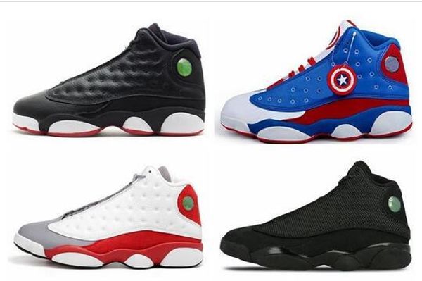 new 13 13s mens women basketball shoes bred black brown blue white hologram flints grey red sports sneakers size5.5-13
new 13 13s mens women basketball shoes bred black brown blue white hologram flints grey red sports sneakers size5.5-13