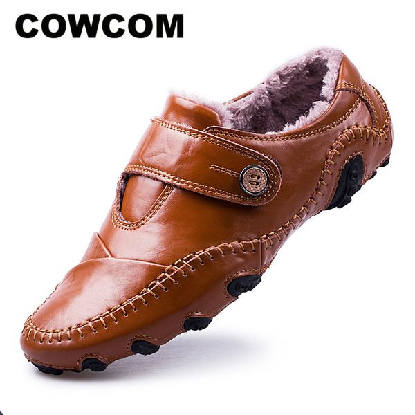 cowcom leather casual shoes male large size men's shoes breathable bean male leather men 2019 clk-8891, Black
cowcom leather casual shoes male large size men's shoes breathable bean male leather men 2019 clk-8891, Black
