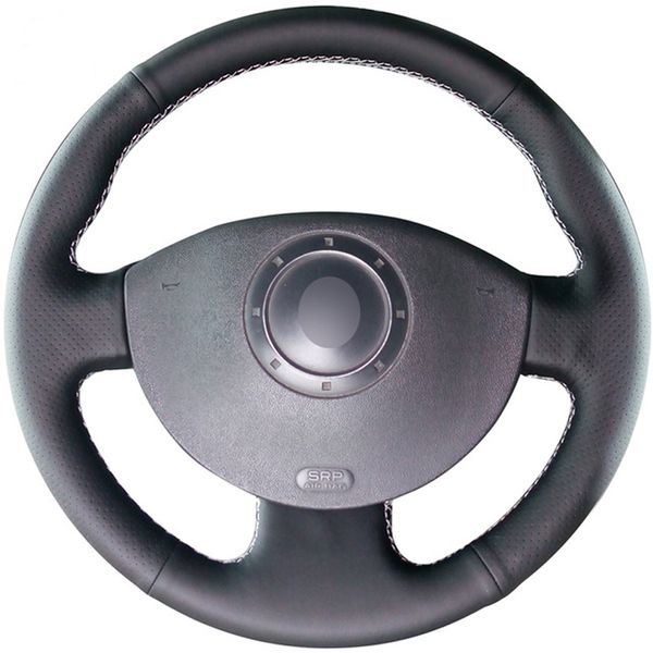 black genuine leather hand-stitched car steering wheel cover for megane 2 2003-2008 kangoo 2008 scenic 2 2003-2009
black genuine leather hand-stitched car steering wheel cover for megane 2 2003-2008 kangoo 2008 scenic 2 2003-2009