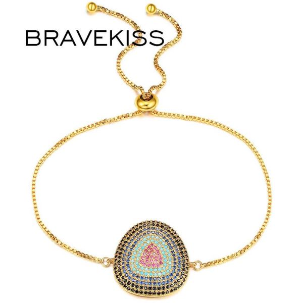 bravekiss muti color women brancelets cubic zirconia bracelets for men adjustable jewelry trendy gold color accessories bub0115b, White
bravekiss muti color women brancelets cubic zirconia bracelets for men adjustable jewelry trendy gold color accessories bub0115b, White