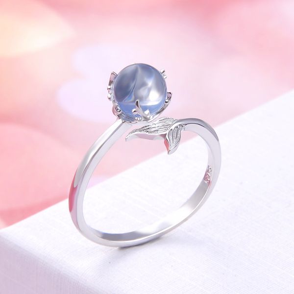 the latest korean version of simple accessories s925 sterling silver ring ladies open mermaid shape ring
the latest korean version of simple accessories s925 sterling silver ring ladies open mermaid shape ring