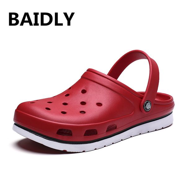 summer beach sandals men comfortable eva couple shoes outdoor men garden clogs sandals lovers sliders casual shoes, Black
summer beach sandals men comfortable eva couple shoes outdoor men garden clogs sandals lovers sliders casual shoes, Black