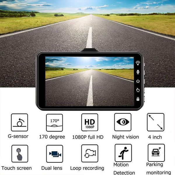 pratical touch screen driving recorder 1080p 4 nch g-sensor detection loop parking monitor car dvr
pratical touch screen driving recorder 1080p 4 nch g-sensor detection loop parking monitor car dvr