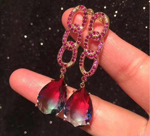 dangle & chandelier chain drop s925 silver needle ins luxury temperament elegant trendy super bright colorful gem earrings
dangle & chandelier chain drop s925 silver needle ins luxury temperament elegant trendy super bright colorful gem earrings