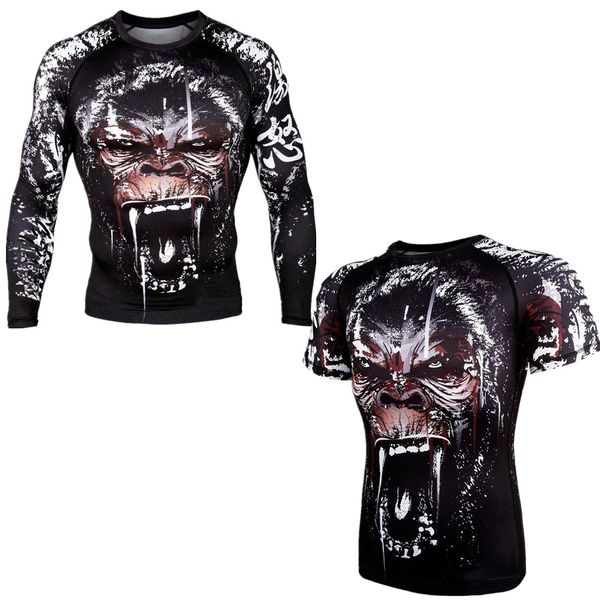 mmatrunks 2019 mens fitness sublimated print rashguard jiu jitsu stretchable tight breathable bjj boxing jerseys muay thai fight, Black;red
mmatrunks 2019 mens fitness sublimated print rashguard jiu jitsu stretchable tight breathable bjj boxing jerseys muay thai fight, Black;red