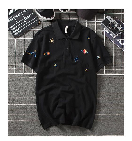 mens конструктора сыпучий отворот поло шея звезда печати mens tops лето тинейджеры casual tees black вышивка, White;black
mens конструктора сыпучий отворот поло шея звезда печати mens tops лето тинейджеры casual tees black вышивка, White;black