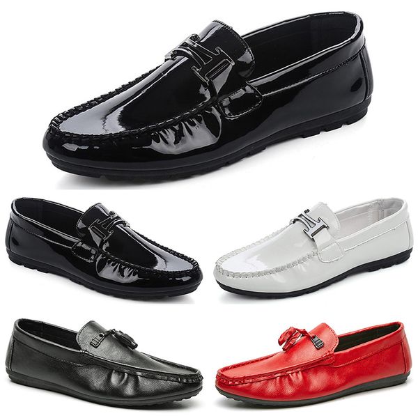 2020 designer luxury mens women casual shoes black loafers flat patent leather slip on fashion trainers sneakers size 39-44 color9
2020 designer luxury mens women casual shoes black loafers flat patent leather slip on fashion trainers sneakers size 39-44 color9