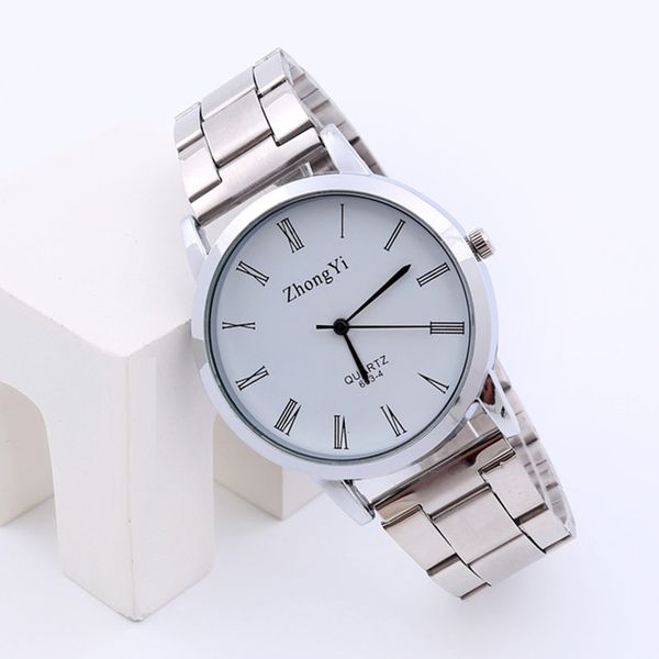 luxury fashion ladies watches silver men women watch couple stainless steel analog quartz wrist watch female clock dropshopping, Slivery;brown
luxury fashion ladies watches silver men women watch couple stainless steel analog quartz wrist watch female clock dropshopping, Slivery;brown
