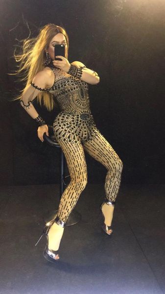 ds fashion black rhinestones jumpsuit stage performance outfit party celebrate glisten crystals costume stretch bodysuit rompers, Black;red
ds fashion black rhinestones jumpsuit stage performance outfit party celebrate glisten crystals costume stretch bodysuit rompers, Black;red