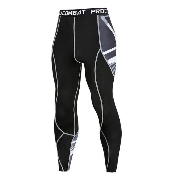 tights compression printing men's mma tights running jogging fitness sportswear leggins stretch slim crossfin, Black
tights compression printing men's mma tights running jogging fitness sportswear leggins stretch slim crossfin, Black