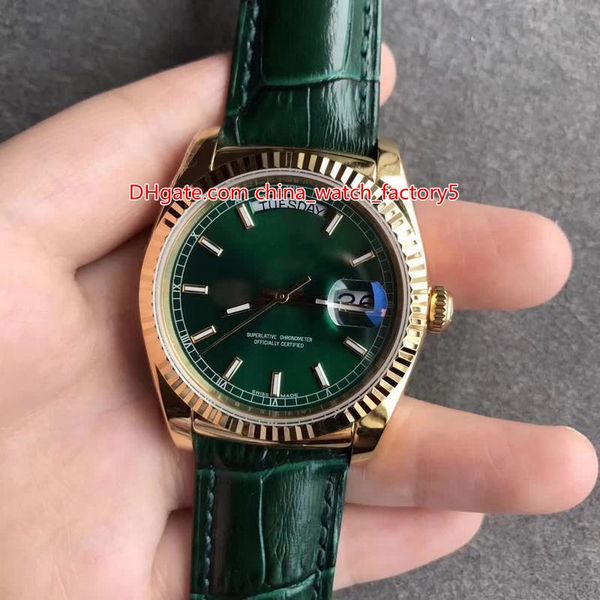 12 style selling bp maker v5 36mm day-date118138 leather asia 2813 movement mechanical automatic mens watch men's watches, Slivery;brown
12 style selling bp maker v5 36mm day-date118138 leather asia 2813 movement mechanical automatic mens watch men's watches, Slivery;brown