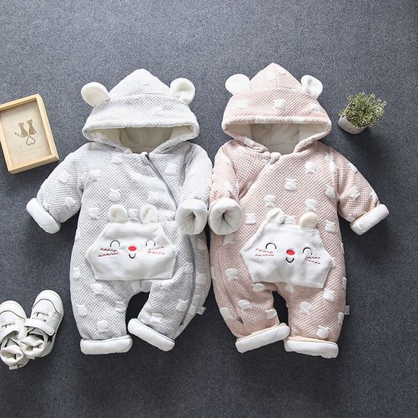 winter warm newborn toddler baby kids boys girls jumpsuit hooded cartoon printed romper playsuit thickened outfits baby clothes, Blue
winter warm newborn toddler baby kids boys girls jumpsuit hooded cartoon printed romper playsuit thickened outfits baby clothes, Blue