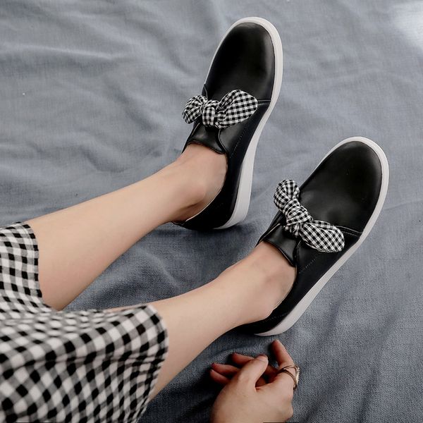 2019 new reach autumn spring plaid bowtie street daily casual platform shoes womens flats black sneakers flat shoes
2019 new reach autumn spring plaid bowtie street daily casual platform shoes womens flats black sneakers flat shoes