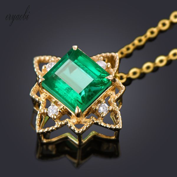 luxury colorful treasure pendants necklace geometric neck chain suspension cubic zirconia women's aesthetic jewelry, Silver
luxury colorful treasure pendants necklace geometric neck chain suspension cubic zirconia women's aesthetic jewelry, Silver
