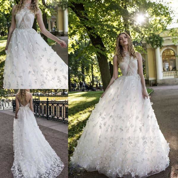 lian rokman 2019 beach wedding dresses jewel neck lace 3d floral appliqued bohemian bridal gowns a line boho wedding dress vestido de novia, White
lian rokman 2019 beach wedding dresses jewel neck lace 3d floral appliqued bohemian bridal gowns a line boho wedding dress vestido de novia, White