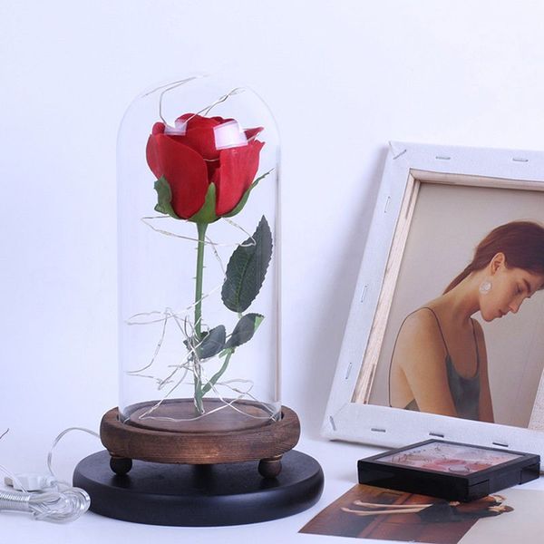 hw usb powered artificial silk rose flowers in glass dome with led light string on wooden base great gift for women girls new
hw usb powered artificial silk rose flowers in glass dome with led light string on wooden base great gift for women girls new