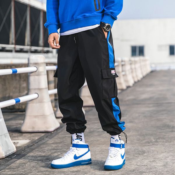 men's pants men streetwear black sweatpants joggers 2021 mens hip hop harem male pocket casual track patchwork trousers
men's pants men streetwear black sweatpants joggers 2021 mens hip hop harem male pocket casual track patchwork trousers