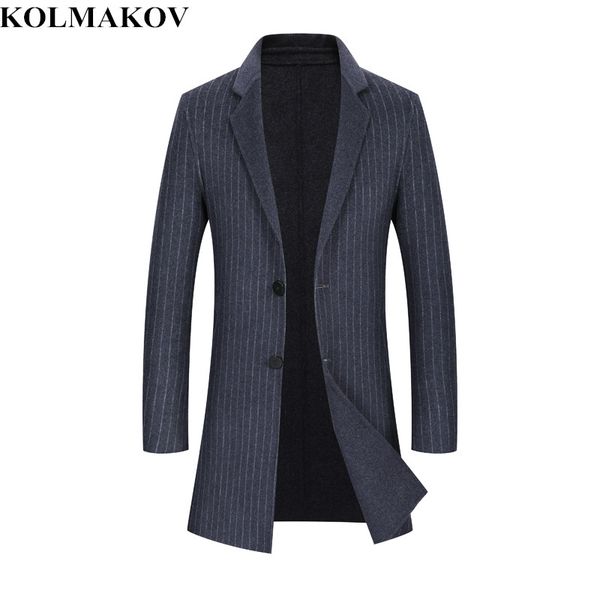 kolmakov men's dress 2018 new arrival mens woolen coats double faced long windbreakers male winter wool jackets for business men, Black
kolmakov men's dress 2018 new arrival mens woolen coats double faced long windbreakers male winter wool jackets for business men, Black