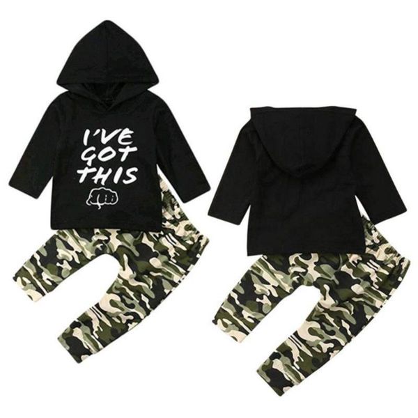 newborn baby boys 2pcs letters print hooded coat +camouflage pants outfits sets new arrival 2020, White
newborn baby boys 2pcs letters print hooded coat +camouflage pants outfits sets new arrival 2020, White