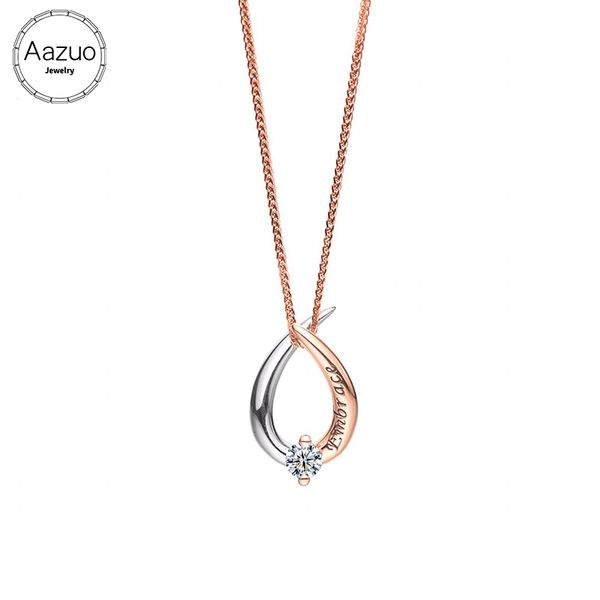 aazuo 100% 18k белое золото розовое золото real алмазный 0.15ct ожерелье падения воды одарен для женщин 18 дюймов link chain au750, Silver
aazuo 100% 18k белое золото розовое золото real алмазный 0.15ct ожерелье падения воды одарен для женщин 18 дюймов link chain au750, Silver