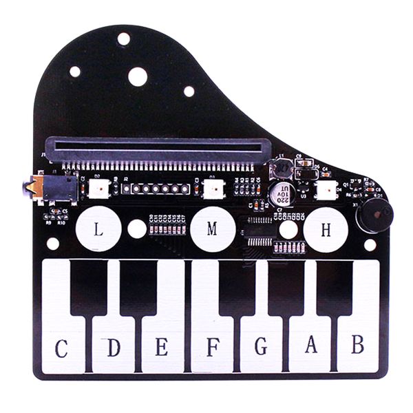 modiker piano shape expansion board music development board with rgb colored light buzzer for microbit programmable toys
modiker piano shape expansion board music development board with rgb colored light buzzer for microbit programmable toys