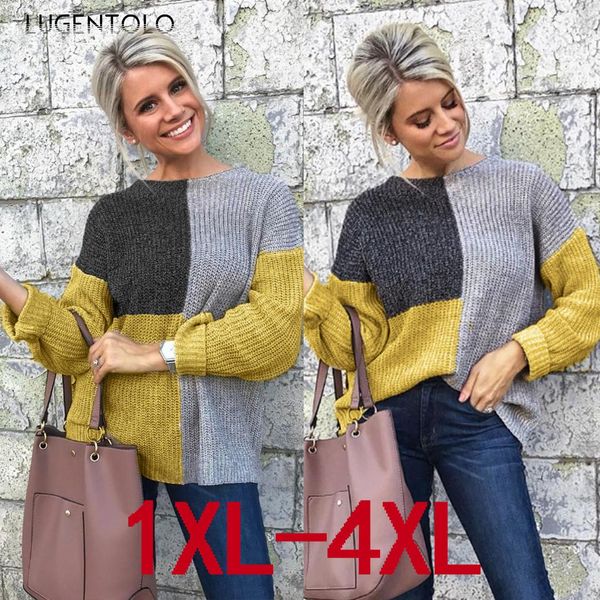 lugentolo свитер женская мода xl жира красоты соответствия цвета случайные свободные шить вязать с длинным рукавом шею свитер, White;black
lugentolo свитер женская мода xl жира красоты соответствия цвета случайные свободные шить вязать с длинным рукавом шею свитер, White;black