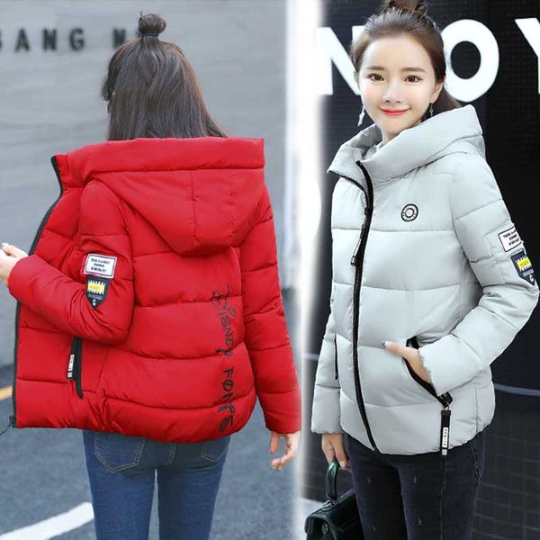 2019 winter fashion hooded women's jacket coat women's down cotton dress cropped slim fit jacket bread suit, Black
2019 winter fashion hooded women's jacket coat women's down cotton dress cropped slim fit jacket bread suit, Black