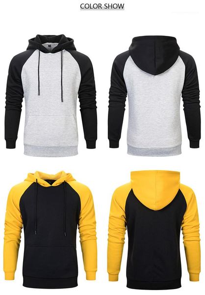 style casual sweater fashion slim fit clothing autumn designer apparel mens color matching hooded shirt europe, Black
style casual sweater fashion slim fit clothing autumn designer apparel mens color matching hooded shirt europe, Black
