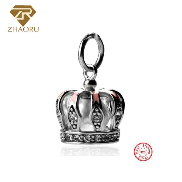 zhaoru 925 sterling silver enamal crown pendant charm fit bracelet & bangle & necklace diy fine jewelry charm
zhaoru 925 sterling silver enamal crown pendant charm fit bracelet & bangle & necklace diy fine jewelry charm