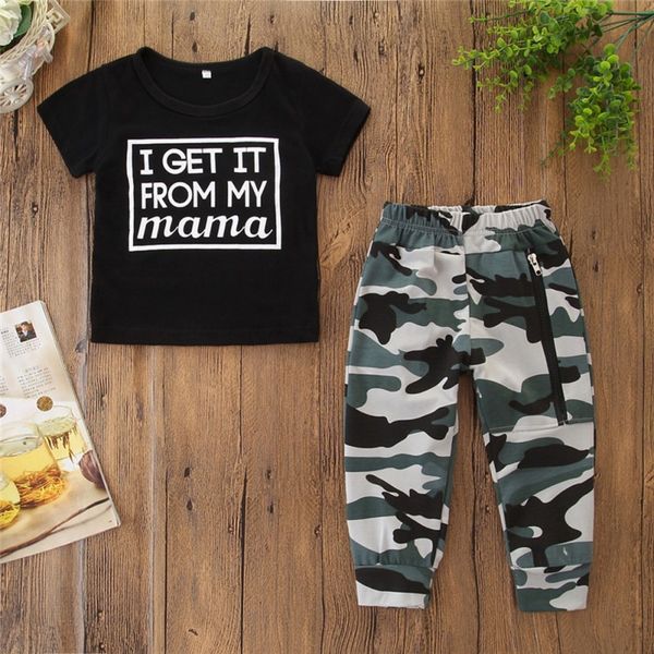 summer baby boys clothing sets letter printing short sleeve camouflage trousers kit kid two-piece outfit children's set, White
summer baby boys clothing sets letter printing short sleeve camouflage trousers kit kid two-piece outfit children's set, White
