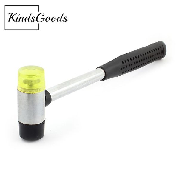exclusive kindsgoods 10" length 25mm hammer with heavy-duty non-slip fiberglass robust dual-head rubber mallet for leather wood
exclusive kindsgoods 10" length 25mm hammer with heavy-duty non-slip fiberglass robust dual-head rubber mallet for leather wood