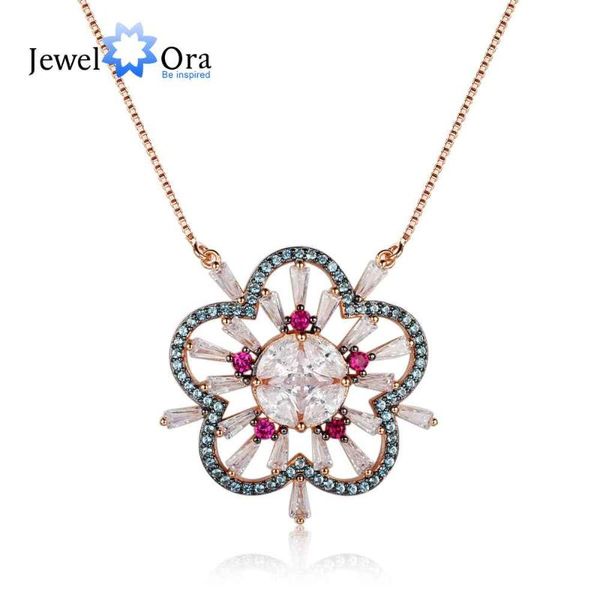 925 sterling silver pendants charming plum blossom necklaces cubic zirconia for women lady jewelry jewelora ne102924
925 sterling silver pendants charming plum blossom necklaces cubic zirconia for women lady jewelry jewelora ne102924