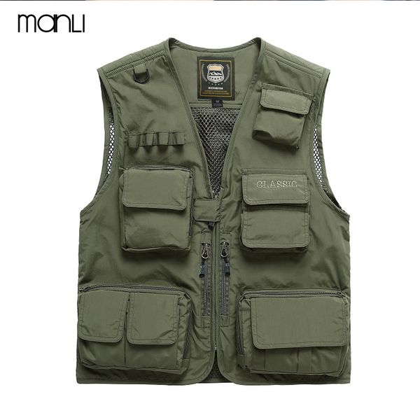 manli men multi-pocket vest men quick dry thin mesh pgraphy vests male multifunction outdoors fishing waistcoat cargo coats, Gray;blue
manli men multi-pocket vest men quick dry thin mesh pgraphy vests male multifunction outdoors fishing waistcoat cargo coats, Gray;blue