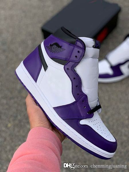 air authentic 1 high og court purple basketball shoes men court purple sports sneakers 555088-500 with box
air authentic 1 high og court purple basketball shoes men court purple sports sneakers 555088-500 with box