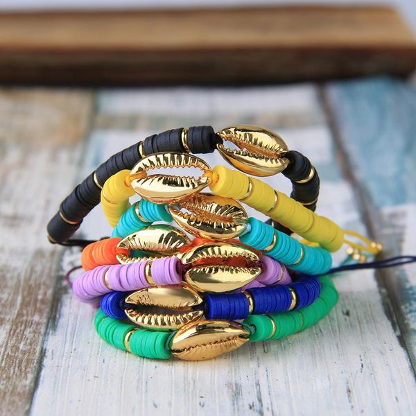 kelitch rainbow seashell cowrie bracelets charm summer rubber beaded strand bracelets adjustable friendship boho beach bangles, Black
kelitch rainbow seashell cowrie bracelets charm summer rubber beaded strand bracelets adjustable friendship boho beach bangles, Black